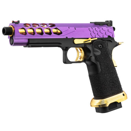 Lancer Tactical Stryk Hi-Capa 5.1 Violet/Or - Airsoft