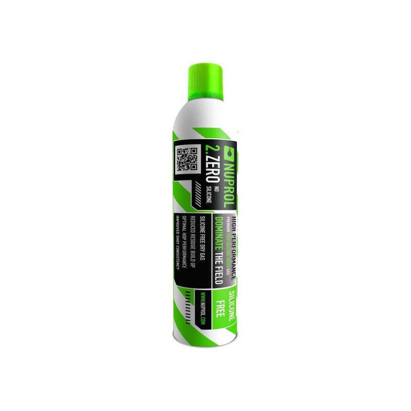 Gaz Airsoft Nuprol 2.ZERO Silicone Free Green Gas