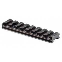 Rail adaptateur 11 mm vers 21 mm pour rail Picatinny