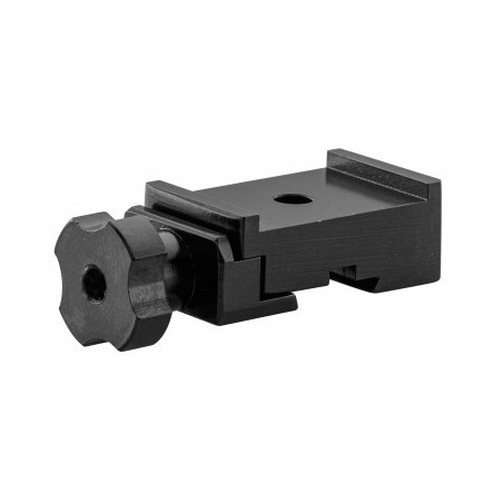 Pied aluminium monobloc à rail de 11mm pour compensateur