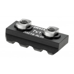 Rail aluminium CLAWGEAR M-LOK 3 Slots