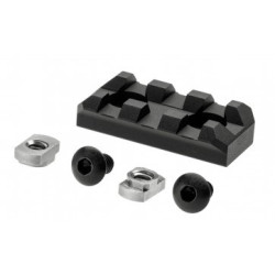 Rail aluminium CLAWGEAR M-LOK 3 Slots