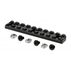 Rail aluminium CLAWGEAR M-LOK 9 Slots