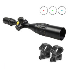 LUNETTE 4-16 X 44 OEYS ILLUMINATION ROUGE ET VERTE AVEC MONTAGE