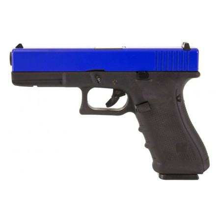 Réplique GBB Raven EU7 Noir/Bleu - Airsoft