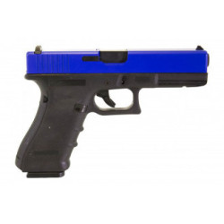 Réplique GBB Raven EU7 Noir/Bleu - Airsoft