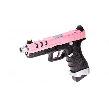 Réplique GBB VORSK EU7 Vented Noir/Rose - Airsoft
