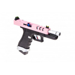 Réplique GBB VORSK EU7 Vented Noir/Rose - Airsoft