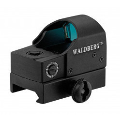 Viseur point rouge Micro-Point Waldberg sur rail Weaver