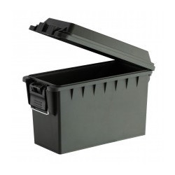 Set 4 caisses à munitions avec bac de transport