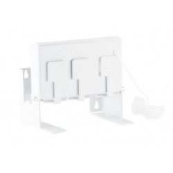 Cible mobile type biathlon petit modèle 3 trous pour Cal. 4,5 mm