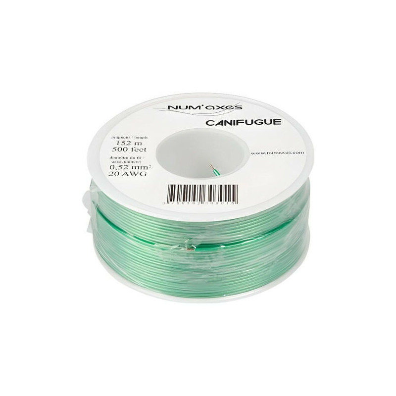 NUM'AXES Bobine fil clôture 152 m 0,52 mm²