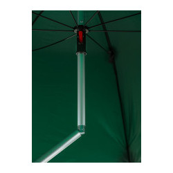 Parapluie orientable vert Ø2,20 mètres