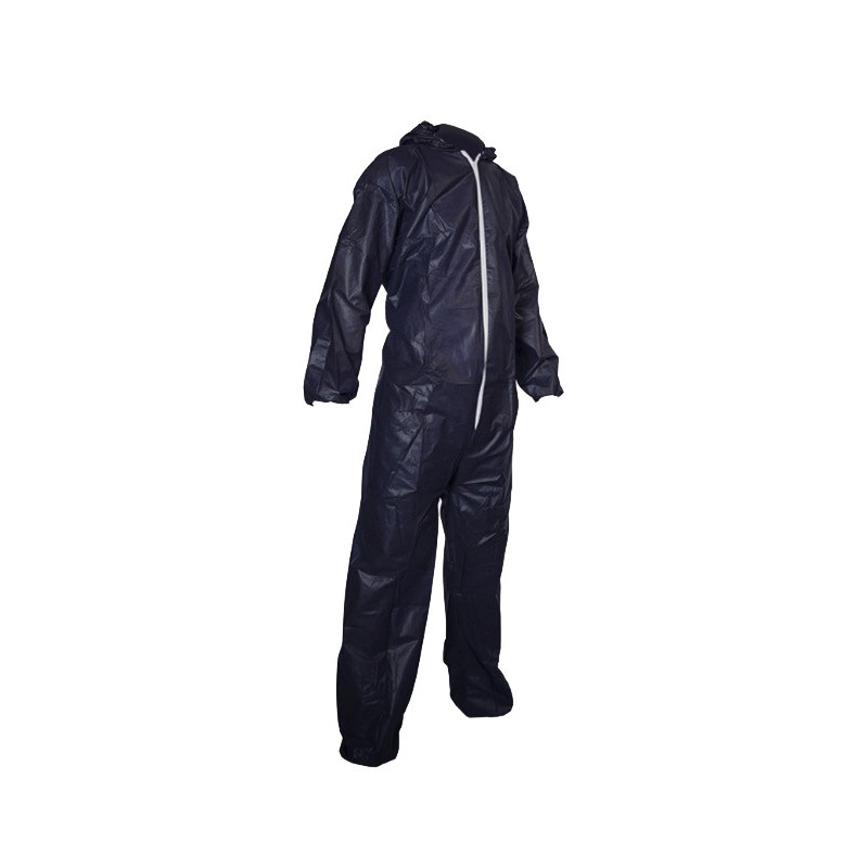 Combinaison jetable paintball bleu