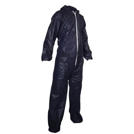 Combinaison jetable paintball bleu