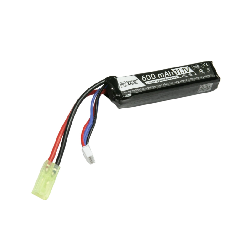 BATTERIE LIPO 11.1V 600MAH 20C/40C - T-CONNECT (DEANS) PDW