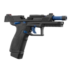 Pistolet GBB Lancer Tactical LTX Competition airsoft Noir / Bleu