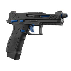 Pistolet GBB Lancer Tactical LTX Competition airsoft Noir / Bleu