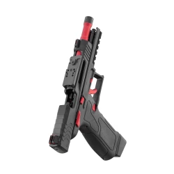 Pistolet GBB Lancer Tactical LTX Competition airsoft Noir/Rouge