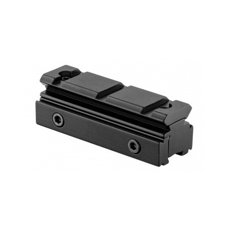 Rail adaptateur 11mm vers 20mm 3 slots