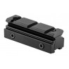 Rail adaptateur 11mm vers 20mm 3 slots