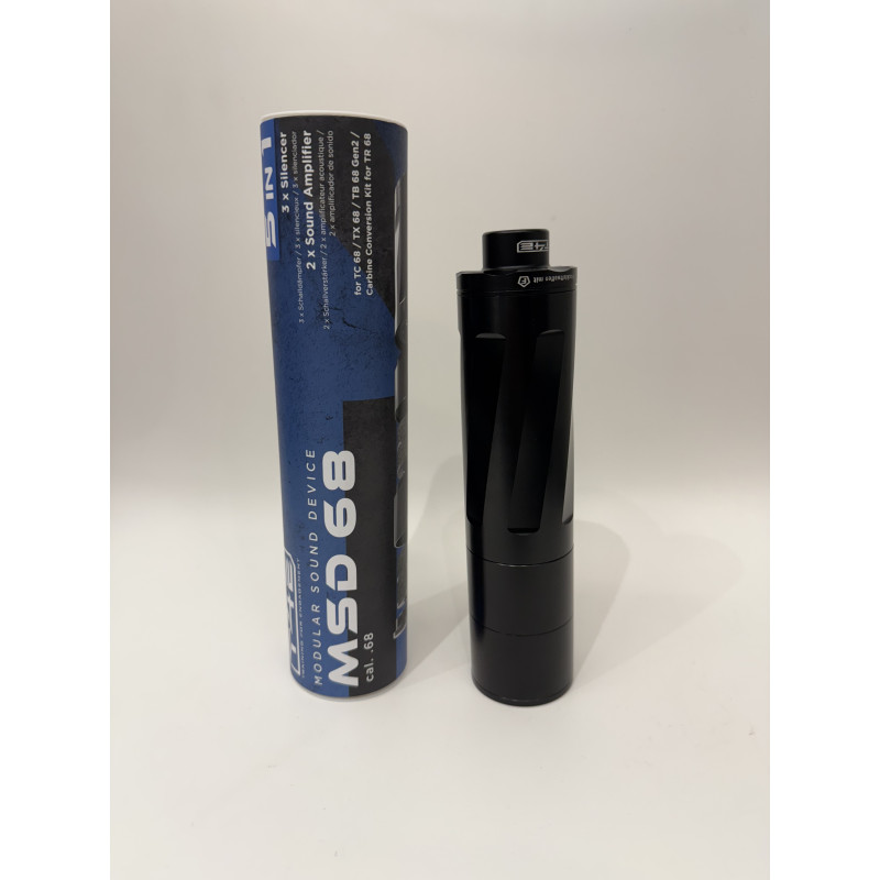 UMAREX - SILENCIEUX/AMPLIFICATEUR MODULABLE T4E MSD68 CAL 68