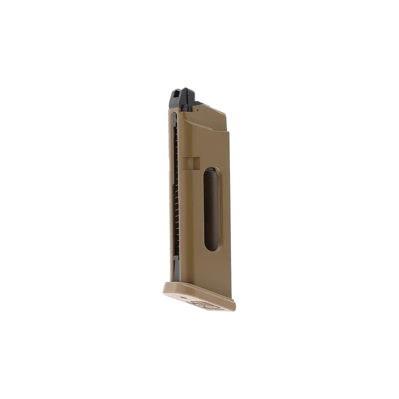 Umarex - CHARGEUR 18 COUPS GLOCK 19X COYOTE BBS 6MM CO2