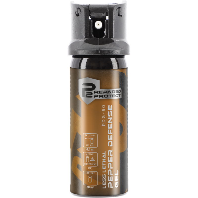 Umarex - BOMBE P2P PDG-60 GEL OC POIVRE 38 ML JET BALISTIQUE