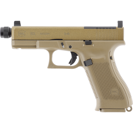 Umarex - PISTOLET GLOCK 19X MOS BBS 6MM CO2 COYOTE