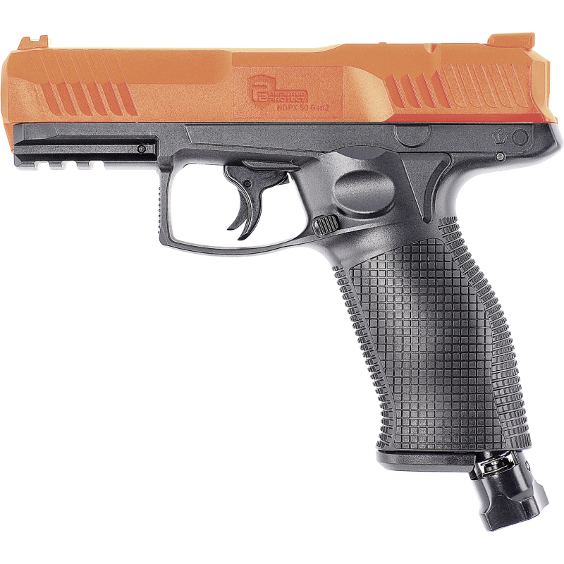 Umarex - PISTOLET P2P HDPX50 GEN2 ORANGE/NOIR CAL 50 - 19.9 J