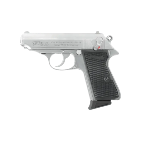 Umarex - PISTOLET WALTHER PPK/S BBS 6MM GAZ  SILVER