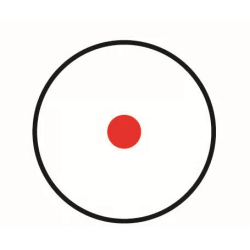 VISEUR POINT ROUGE KONUS NUCLEAR-QR2 1X22 MONTAGE QR HAUT + MONTAGE BAS