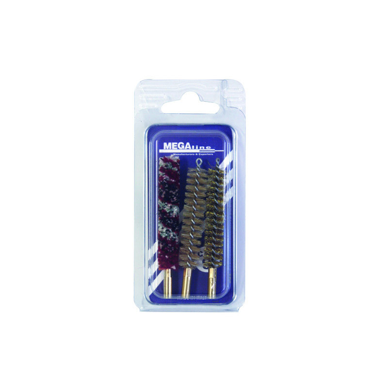 BLISTER 3 BROSSES CARAB C11MM