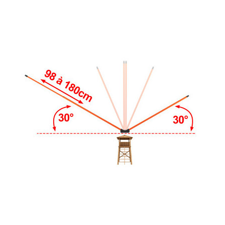 ANGULATEUR DE TIR À 30 DEGRÉS