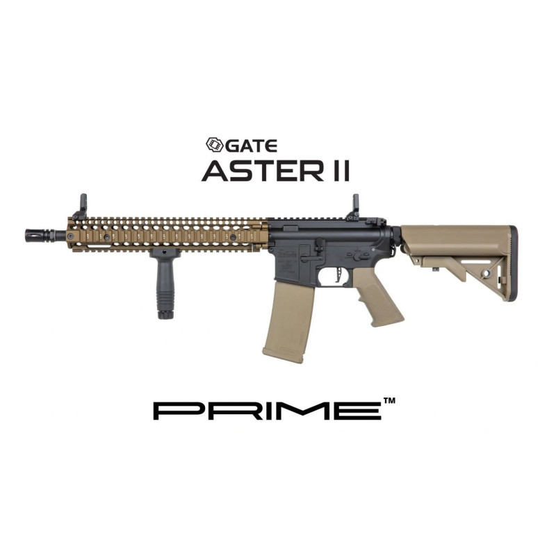 REPLIQUE LONGUE 6MM SA-P26 DANIEL DEFENSE ASTER II CHAOS BRONZE - AIRSOFT