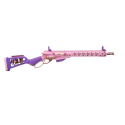 REPLIQUE LONGUE 6MM LEVAR 15 MACARON PINK - AIRSOFT