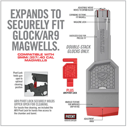 SUPPORT POUR ETAU GLOCK & AR9 SMART-FIT