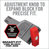 SUPPORT POUR ETAU GLOCK & AR9 SMART-FIT