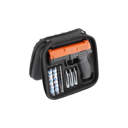 Umarex - Pack DÉCOUVERTE Prêt A Tirer UMAREX P2P SECURE 68P CAL 68 ORANGE/NOIR - 16 J