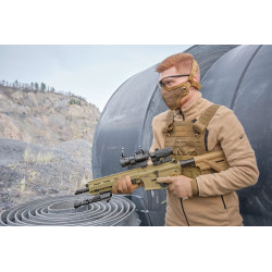 Umarex - CARAB HK416 A5 EYETRACE BBS 6MM AEG FULL AUTO GREEN BROWN