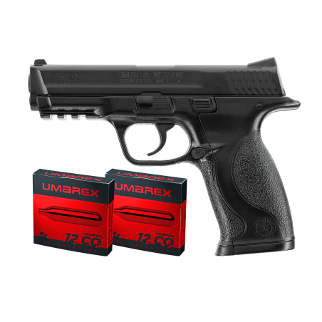 PACK SMITH & WESSON M&P 40 4.5 + 2 BTS CO2 UMAREX PAR 5
