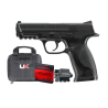Umarex - PACK SMITH&WESSON M&P40 BLACK CO2 CAL BB/4.5 + LASER, FOURREAU ET CO2
