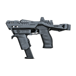 KIT STABILISATEUR RECOVER 2020X POUR WALTHER PDP - NOIR