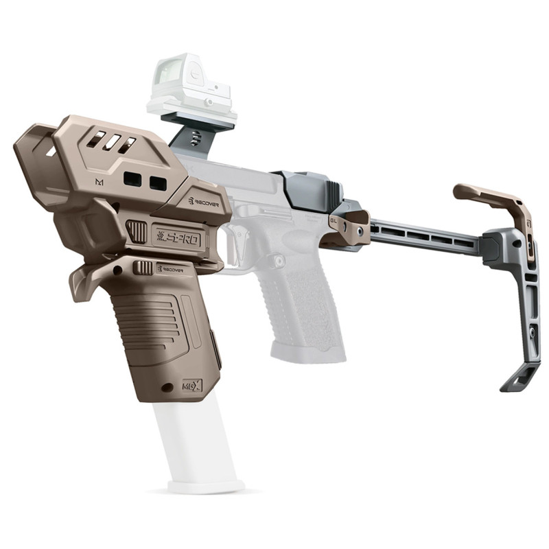 KIT STABILISATEUR RECOVER S-PRO MG COMPLET POUR CANIK - TAN