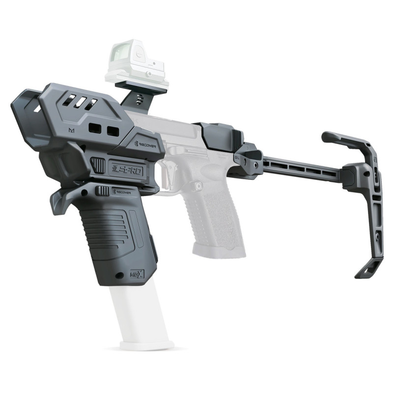 KIT STABILISATEUR RECOVER S-PRO MG COMPLET POUR CANIK - NOIR