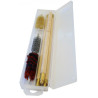 KIT DE NETTOYAGE TRANSPARENT FUSIL BOIS CAL 12