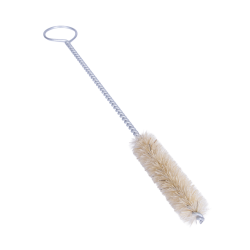 ECOUVILLON A POILS AVEC MANCHE EN ANNEAU LONGUEUR 200 MM - CAL 9MM