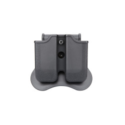 PORTE CHARGEUR DOUBLE GLOCK NOIR