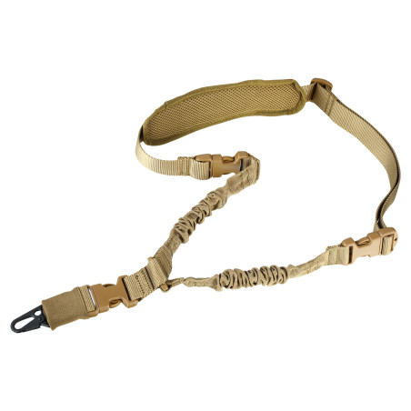 SANGLE 1 POINT COYOTTE BROWN AVEC EPAULETTE