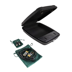 COFFRE EFFET PERSONNEL NOIR A CLEF- CODE